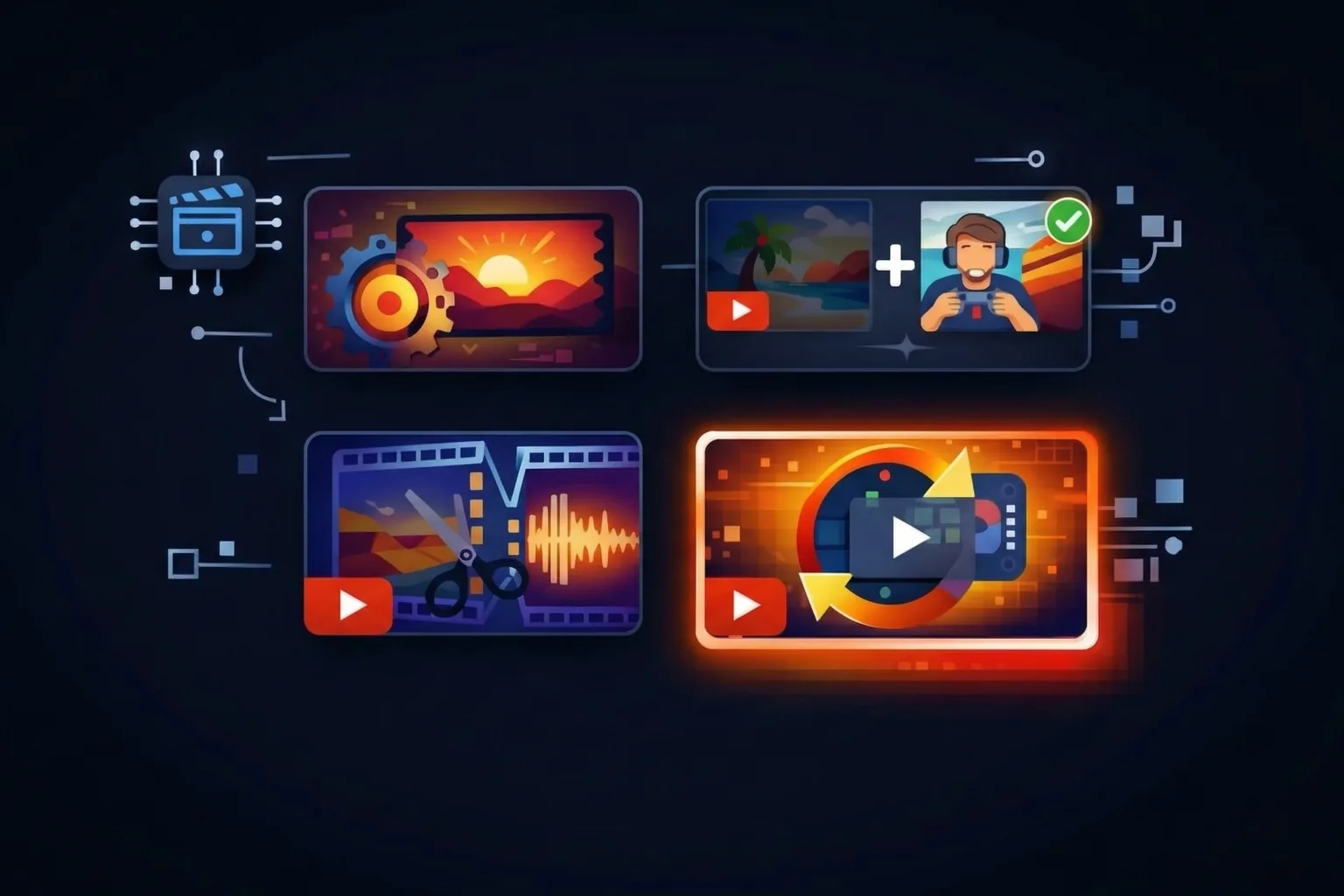 Video API showing deterministic slideshow rendering workflows from ordered still images and one soundtrack